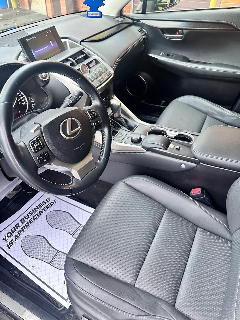 Clean Volkswagen interior after professional car detailing
